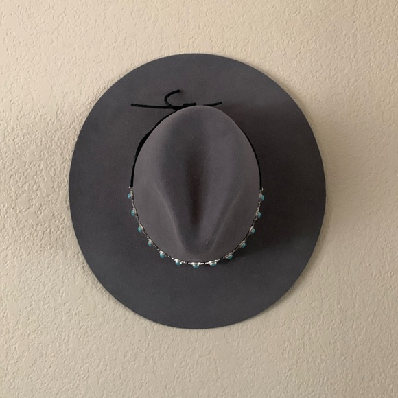 Grey fashion country hat